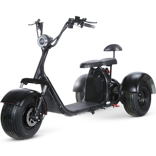 ActivLife -Aurora T7, Fat Tire Three-Wheel Scooter for Adults Electric, 2000W Motor, 60v 20ah Battery