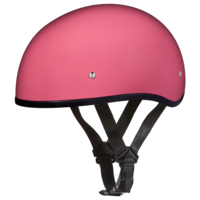 Daytona Skull Cap W/O Visor- Hi-Gloss Pink (D.O.T)